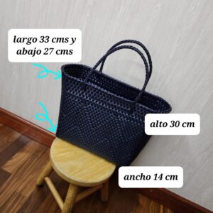 Bolsa de mano diseño zig zag